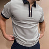 Mens Geo Pattern Polo Shirt